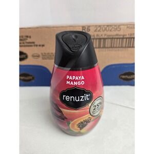 Renuzit Gel Air Freshener Case Papaya Mango 12x 7oz Each Discontinued‎ Scent